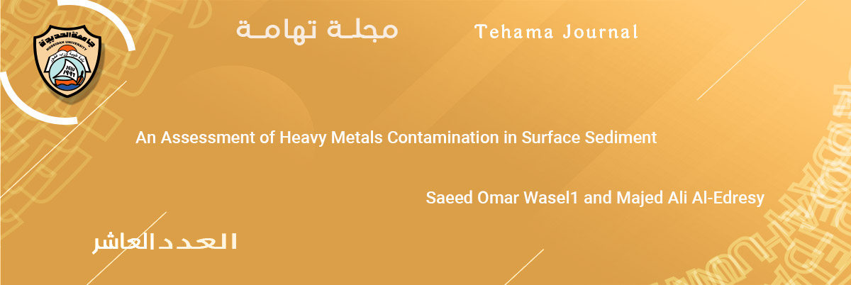 An Assessment of Heavy Metals Contamination in Surface Sediment 
