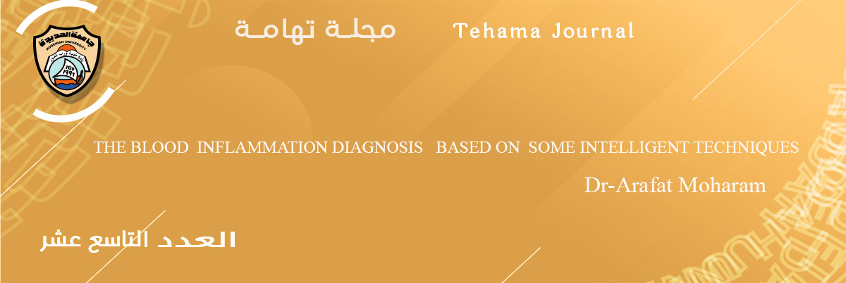 د- عرفات محرمTHE BLOOD  INFLAMMATION DIAGNOSIS   BASED ON  SOME INTELLIGENT TECHNIQUES